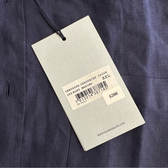NWT Vilebrequin Linen Shirt - Picture 10 of 12